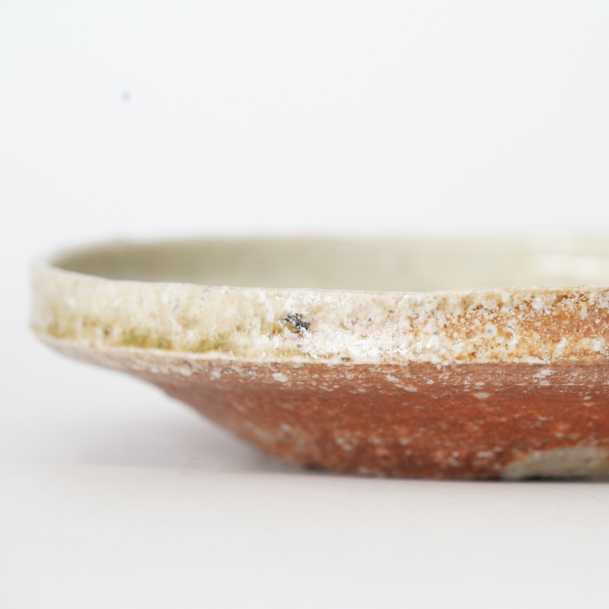 【澤克典】信楽丸平鉢 17cm