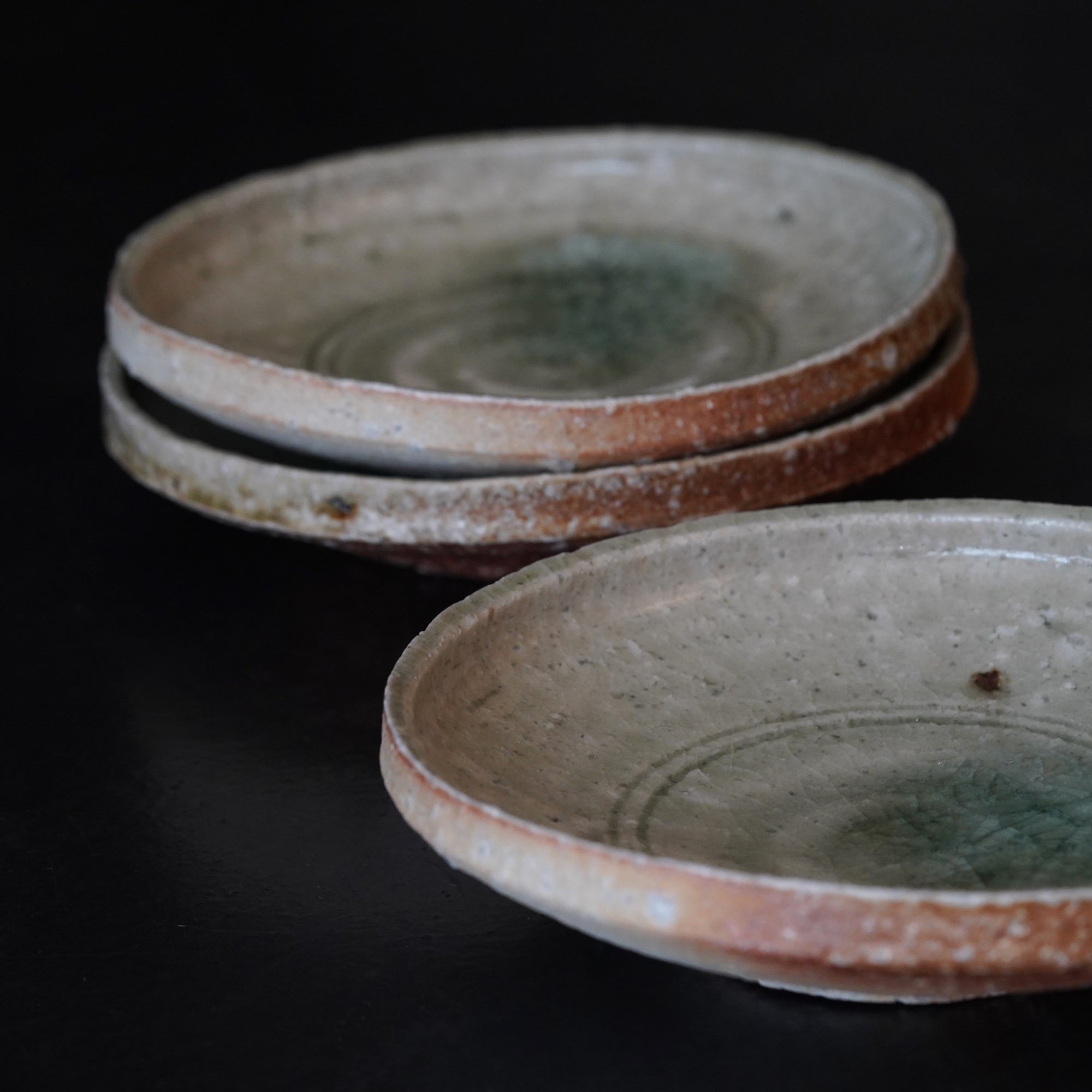 【澤克典】信楽丸平鉢 17cm