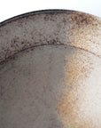 【Eiichi Shibuya】地ノ器 edged bowl small verdigris blue