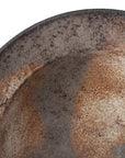 【Eiichi Shibuya】地ノ器 edged bowl small verdigris blue