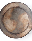 【Eiichi Shibuya】地ノ器 edged bowl small verdigris blue