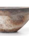 【Eiichi Shibuya】地ノ器 edged bowl small verdigris blue