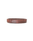 【Taeko Kajihara】Kouchi edged round plate Black