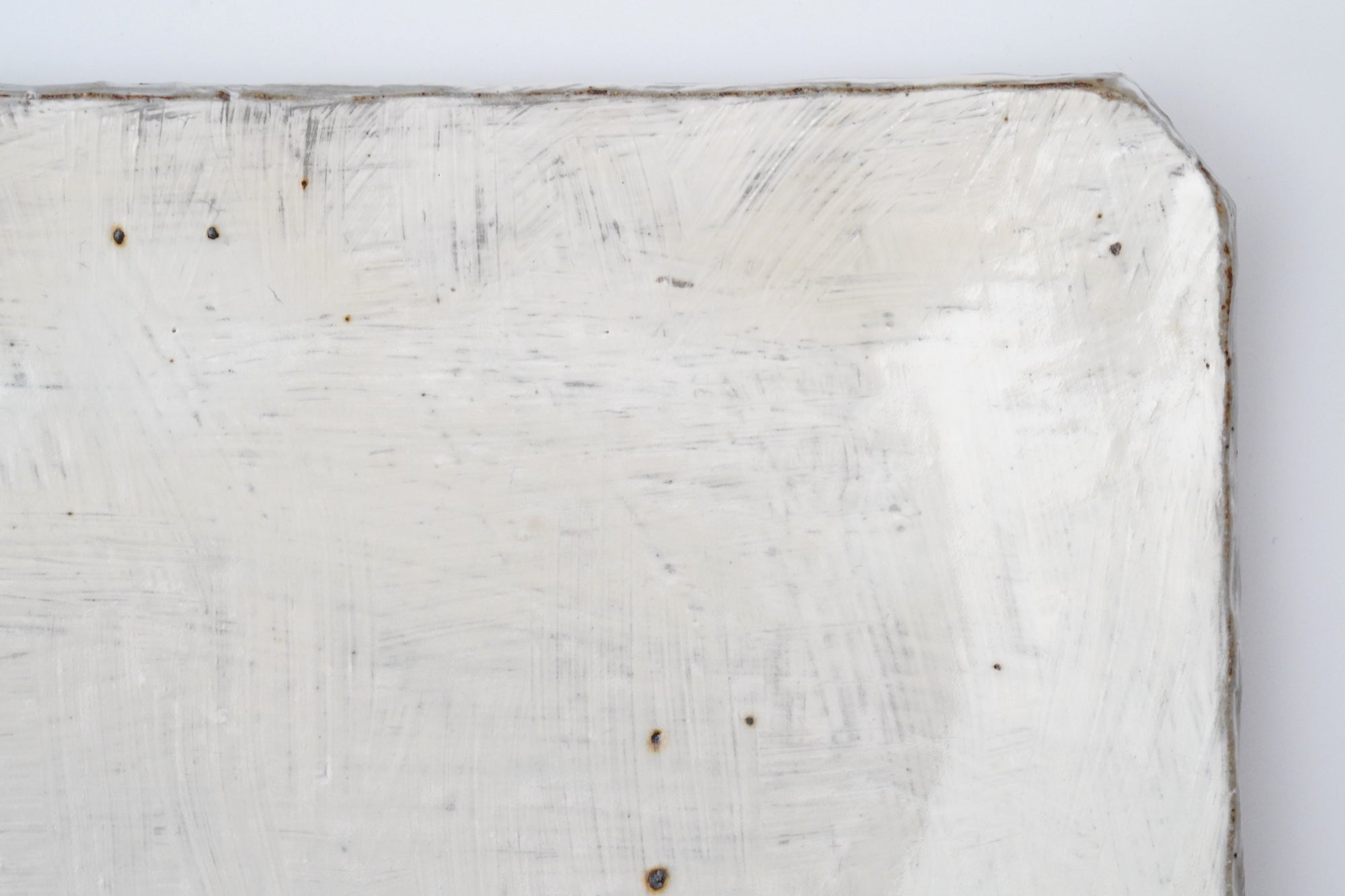 【Tomohiro Suzuki】Glass glazed squared plate