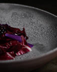 【Etsuji Noguchi】grayish black flat bowl