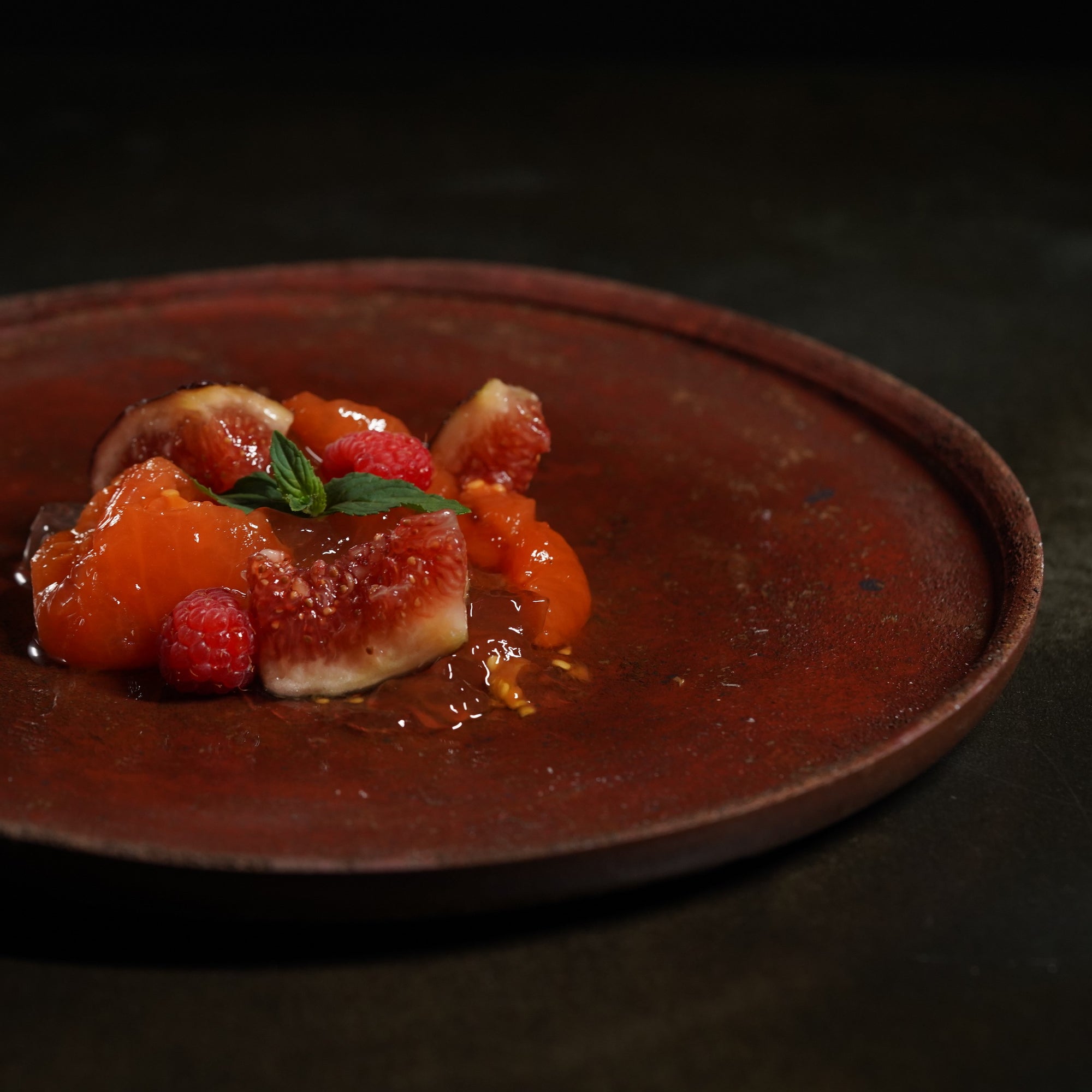 【野口悦士】绿板皿