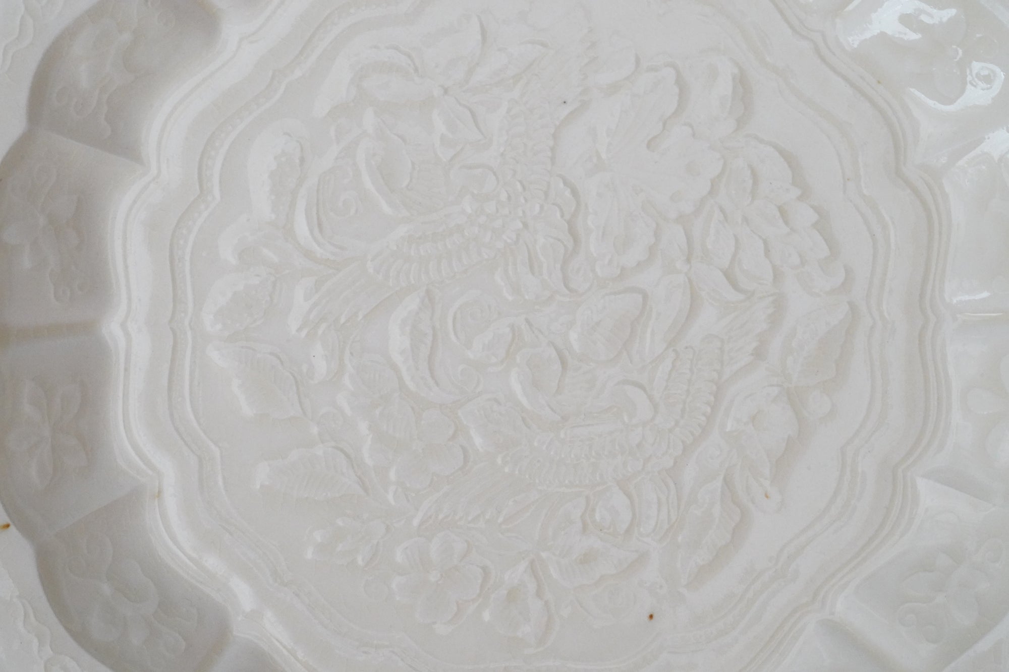 【原田乔】冬瓜印花鸟岭花板