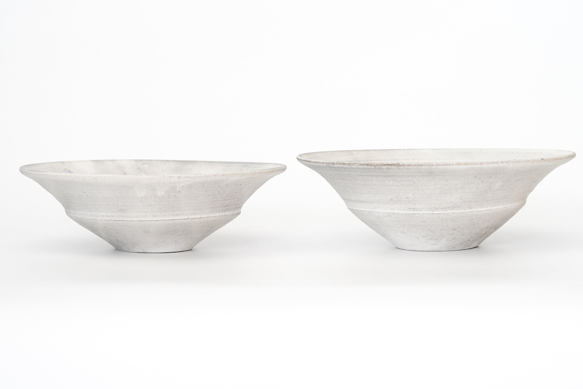 【Etsuji Noguchi】white glazed 6sun flat bowl