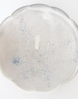 【Etsuji Noguchi】white glazed 6sun flat bowl