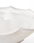 【Etsuji Noguchi】white glazed 6sun flat bowl
