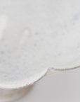 【Etsuji Noguchi】white glazed 6sun flat bowl