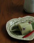 【蓮善隆】灰釉山帰来小皿