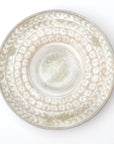 【Hideki Yamamoto】Glass glazed Mishima-de hexagonal plate