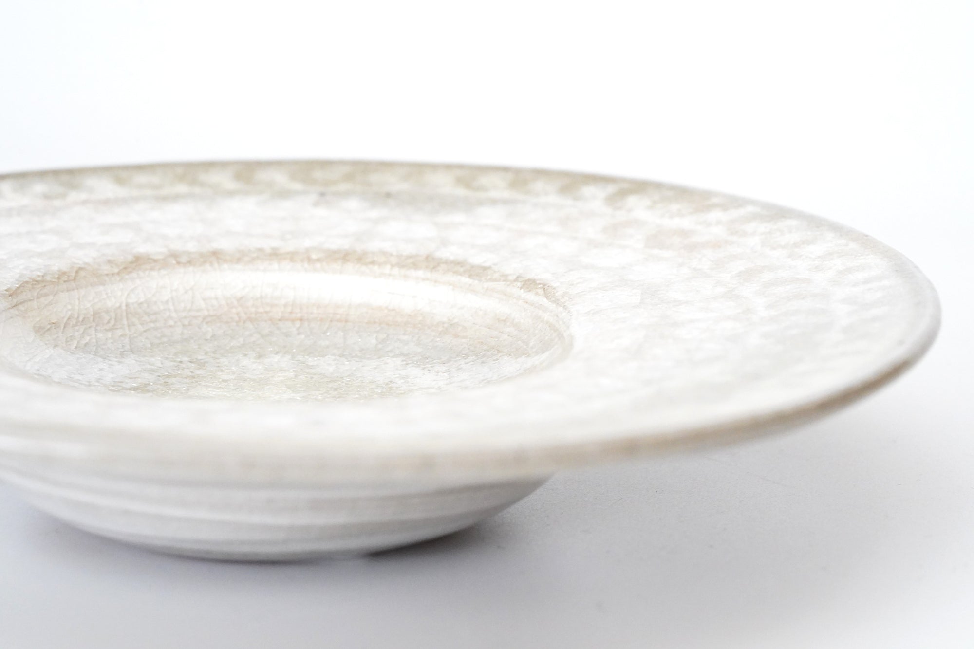 【Hideki Yamamoto】Glass glazed Mishima-de hexagonal plate