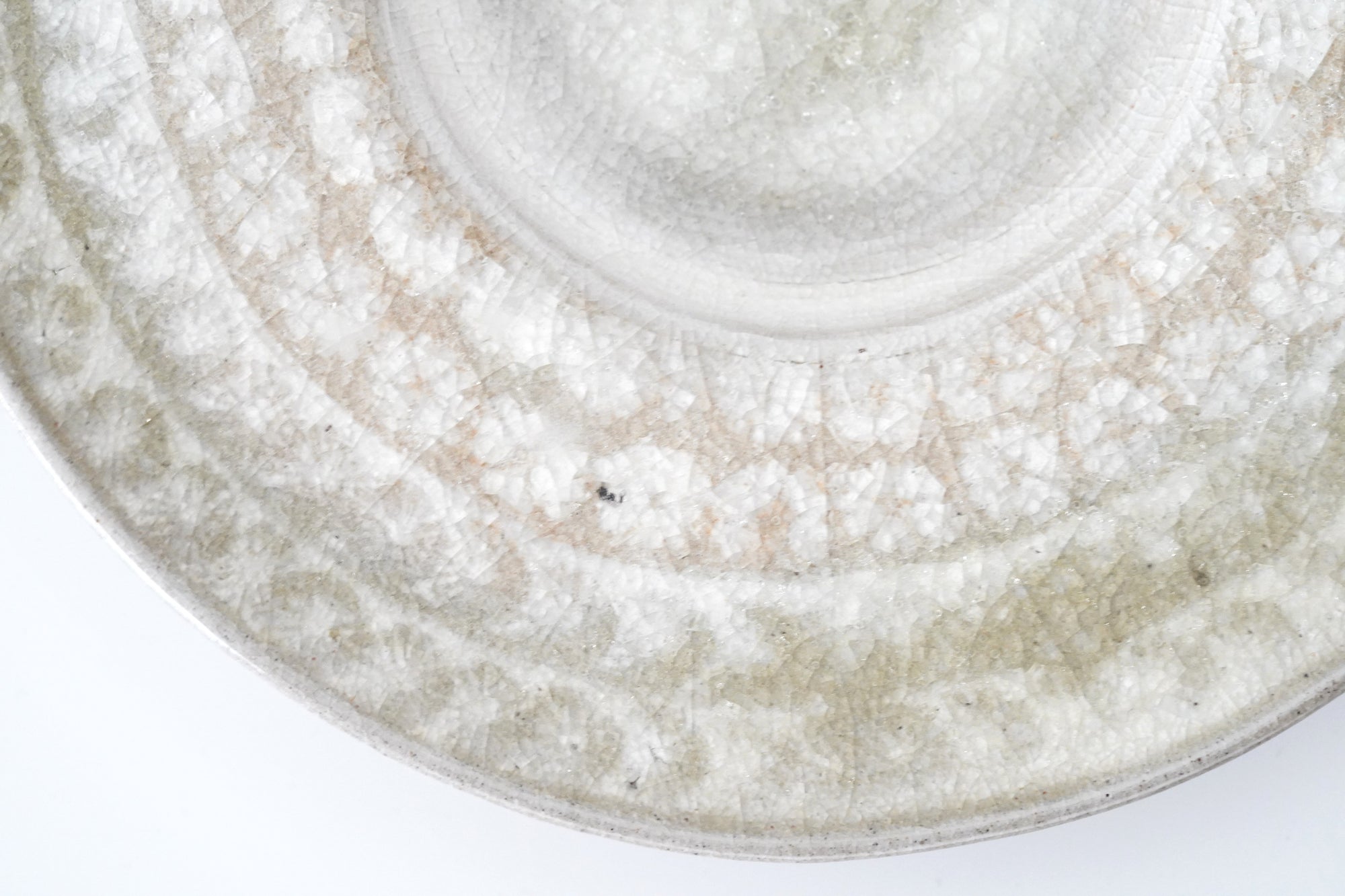 【Hideki Yamamoto】Glass glazed Mishima-de hexagonal plate