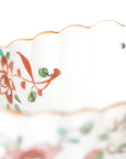 墨弹宝字花鸟文五寸盘