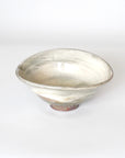【Hideki Yamamoto】Glass glazed morning glory shaped bowl Small