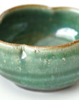 【工藤和彦】緑粉引木瓜豆鉢