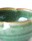 【工藤和彦】緑粉引木瓜豆鉢