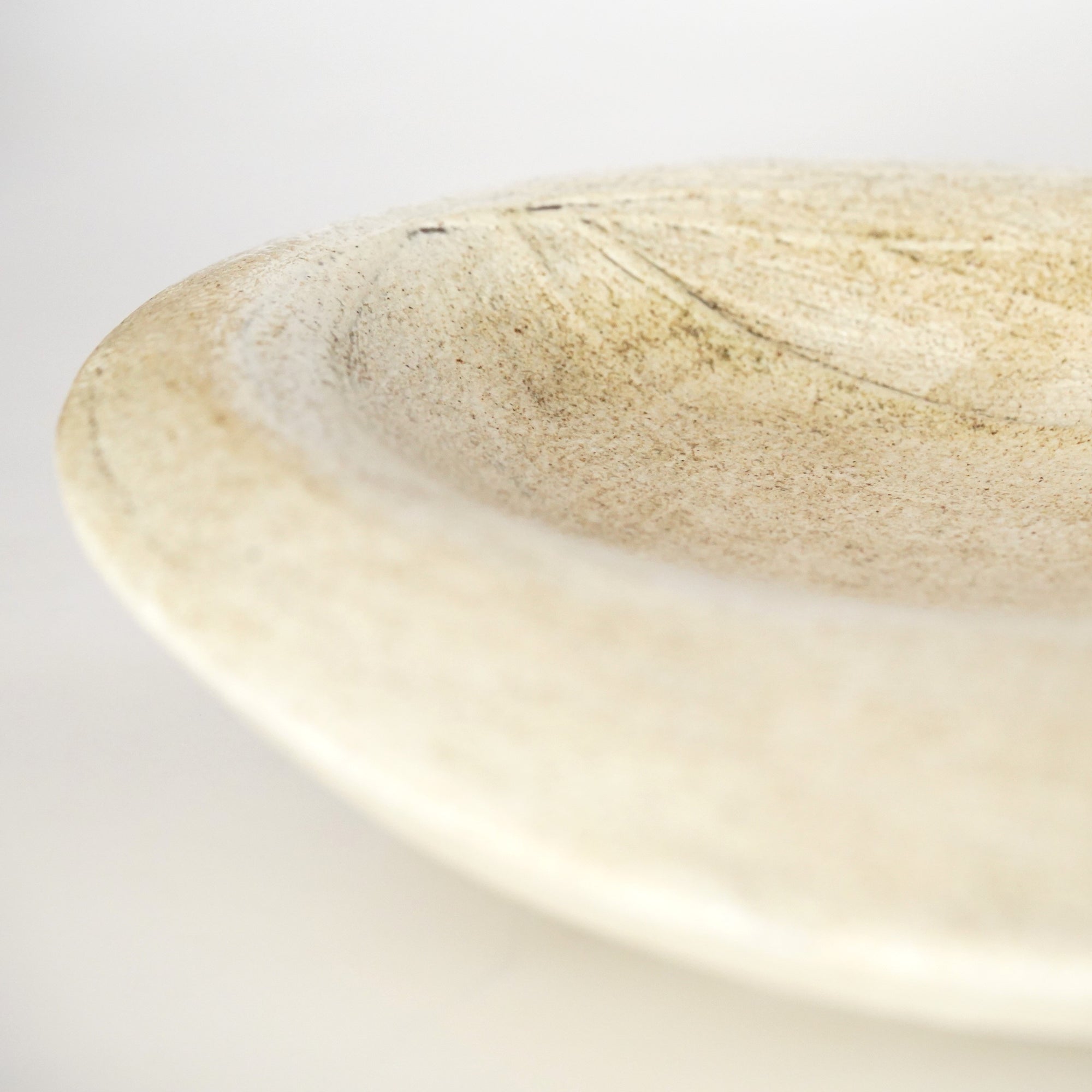 【山本英树】玄釉磨四方盘