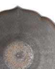 【Hideki Yamamoto】Kuro-yu flower-shaped morning glory bowl Small