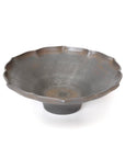 【Hideki Yamamoto】Kuro-yu flower-shaped morning glory bowl Small