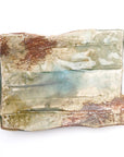 【Manabu Atarashi】ash glazed rectangle plate
