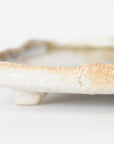 【Hiroyumi Suzuki】Shigaraki shell shaped small plate