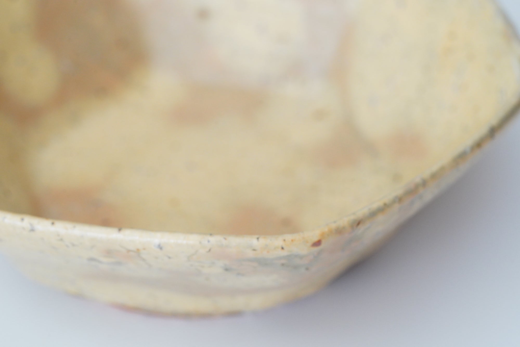 【Kazuhiko Kudo】Green Kohiki octagonal small bowl