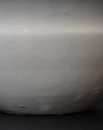 【Fuminari Araga】Kohiki 5sun Badarai big flat bowl