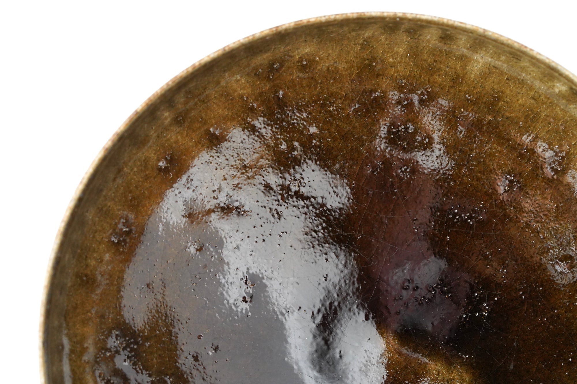 【Rui Mitoh】Ao-Karatsu round flower-shaped small plate