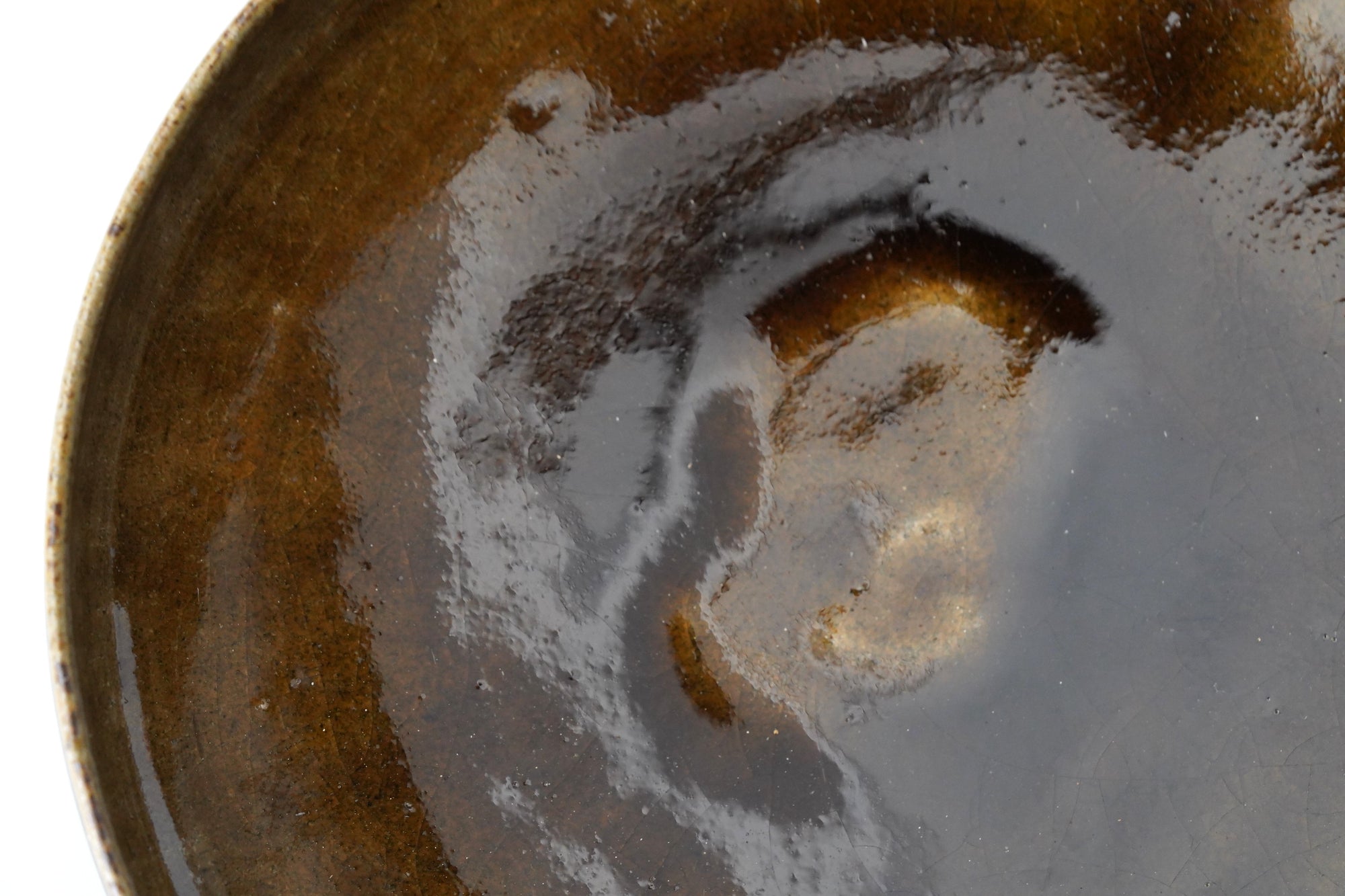 【Rui Mitoh】Ao-Karatsu round flower-shaped small plate