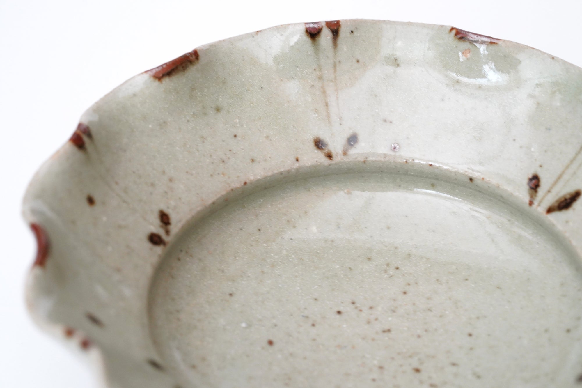 【岡本修一】絵唐津輪花小鉢