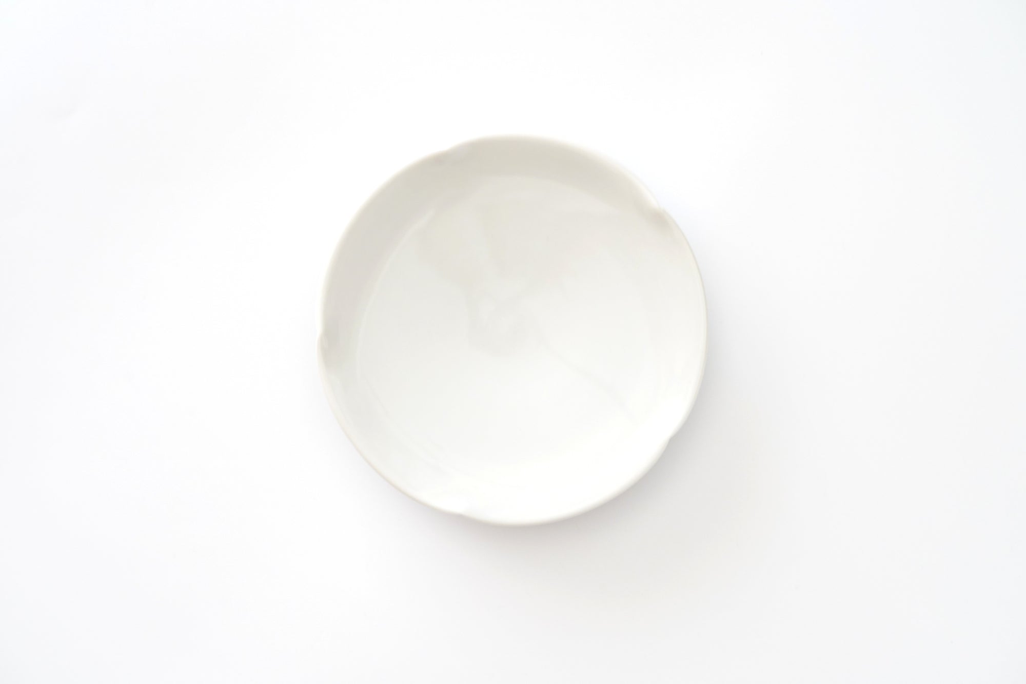 【河合正光】白瓷轮花小钵