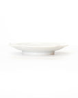 【Masamitsu Kawai】white porcelain round flower shaped small bowl