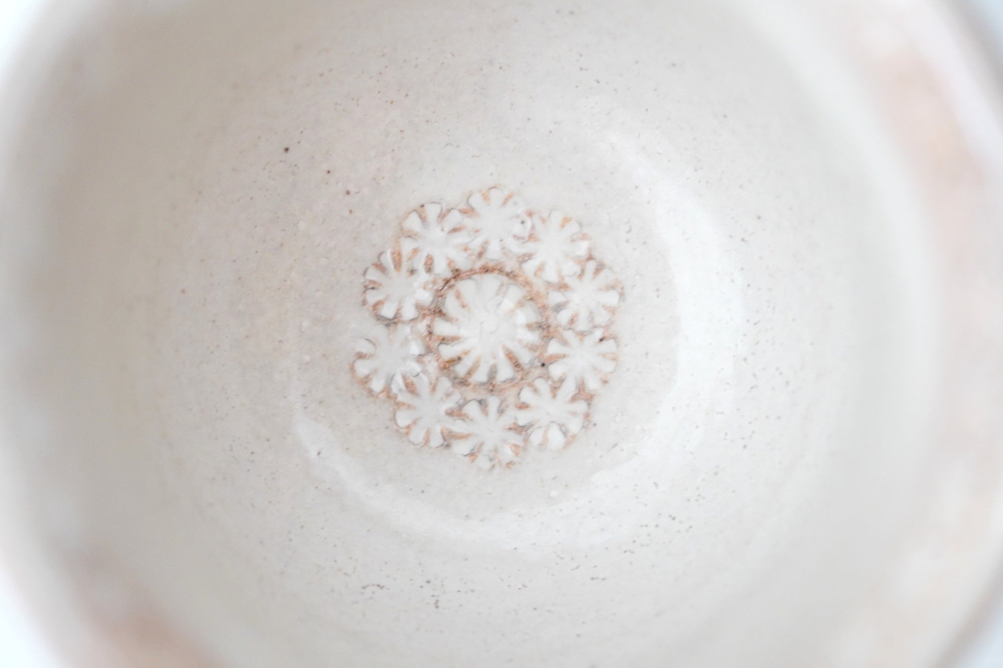 【宮里絵美】三島手貼花盃