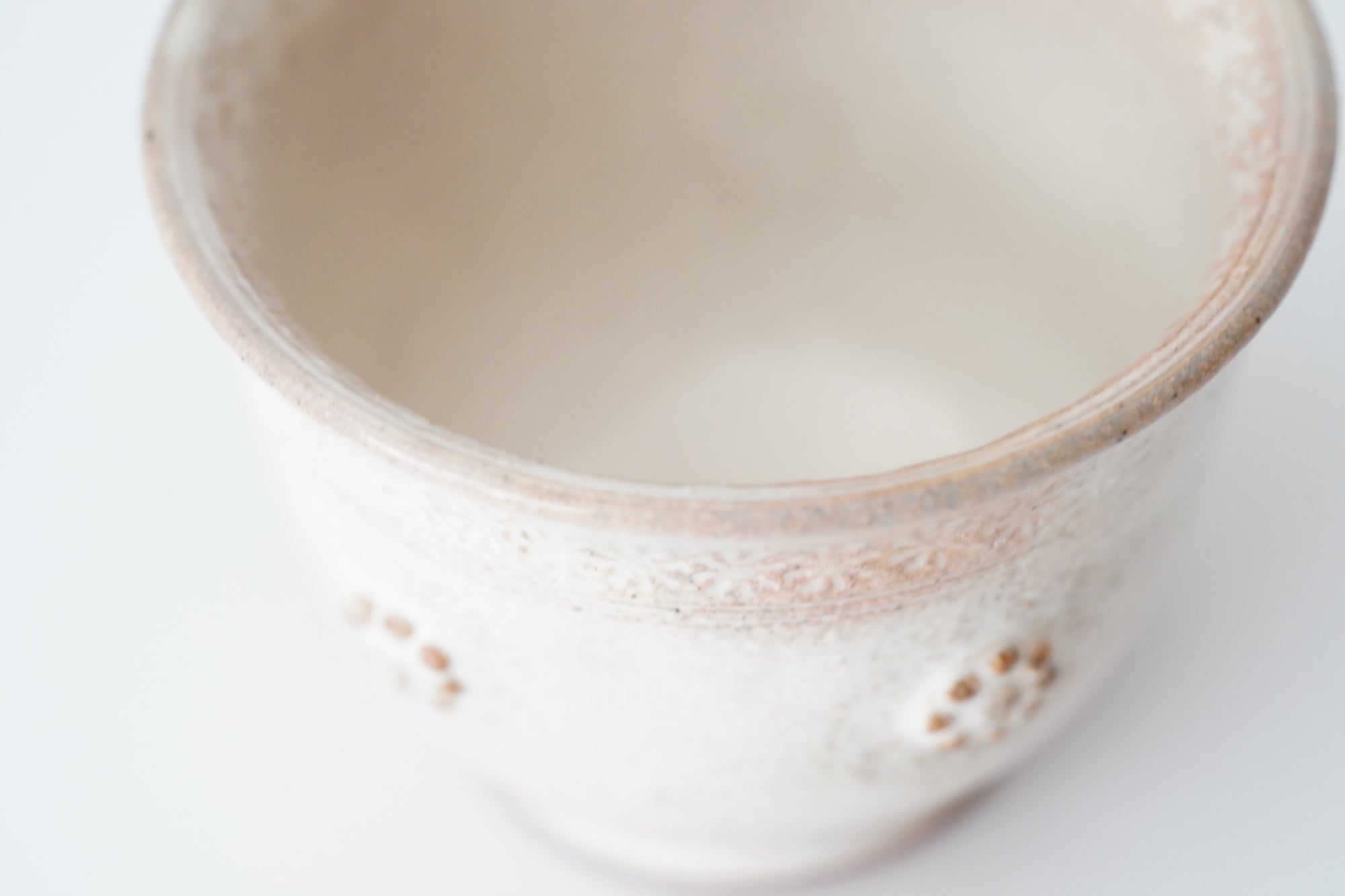 【宮里絵美】三島手貼花盃