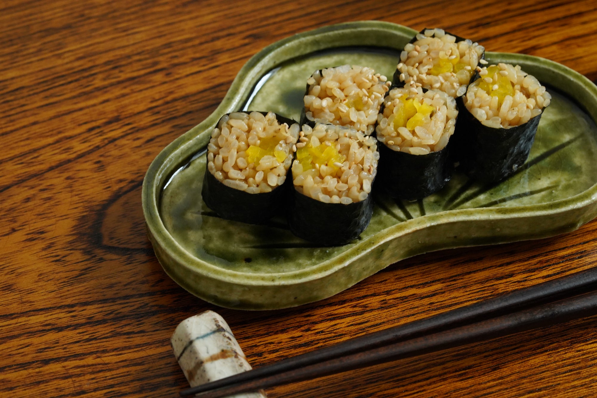 【西岡悠】織部松皿