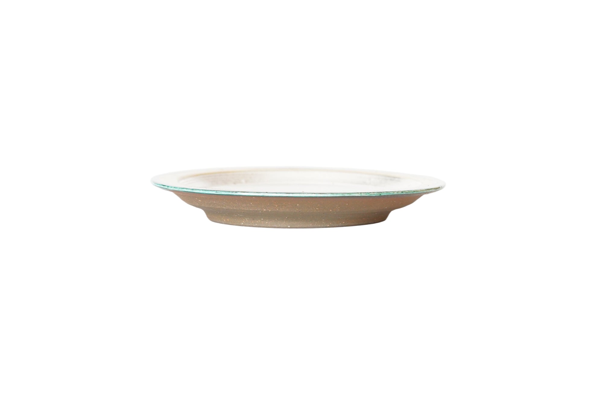 【伊勢崎紳】銀彩小皿 13.5cm