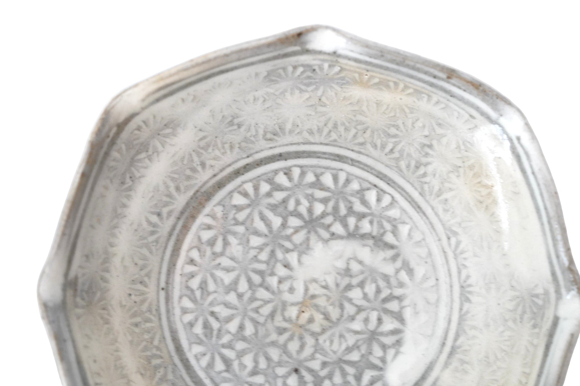 【井銅心平】三島八角豆皿