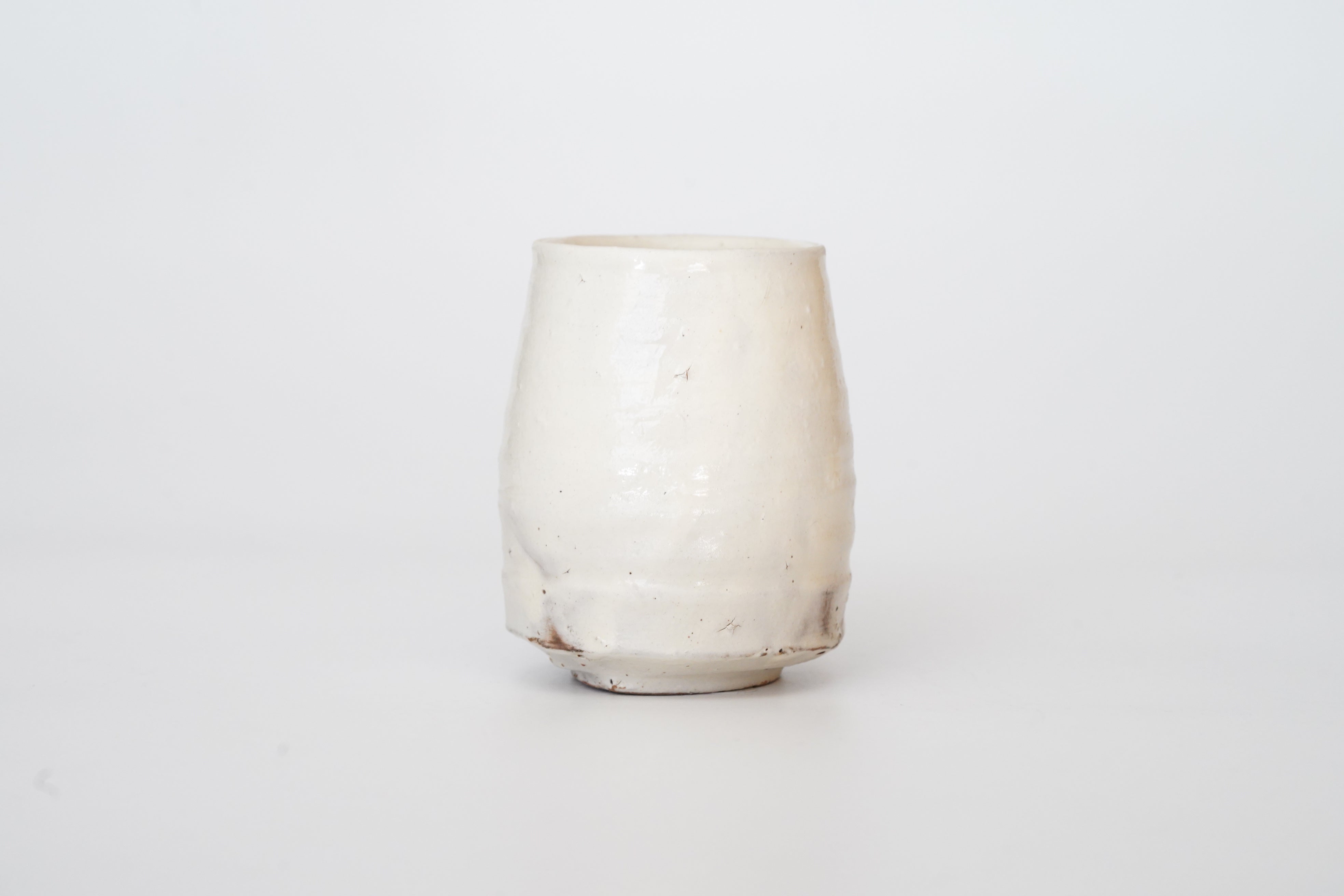 辻村 塊】粉引湯呑 – うつわ御結