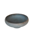 【Eiichi Shibuya】地ノ器 edged bowl small verdigris blue