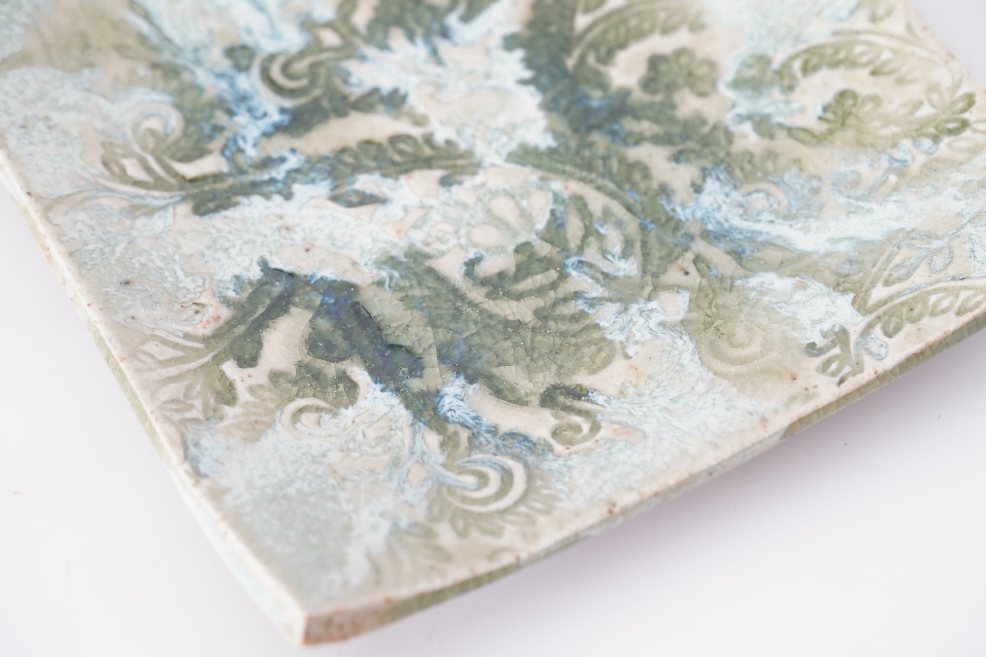 【冈本修一】朝鲜唐津佩斯里文陶板