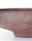 【Eiichi Shibuya】地ノ器 edged bowl small verdigris blue