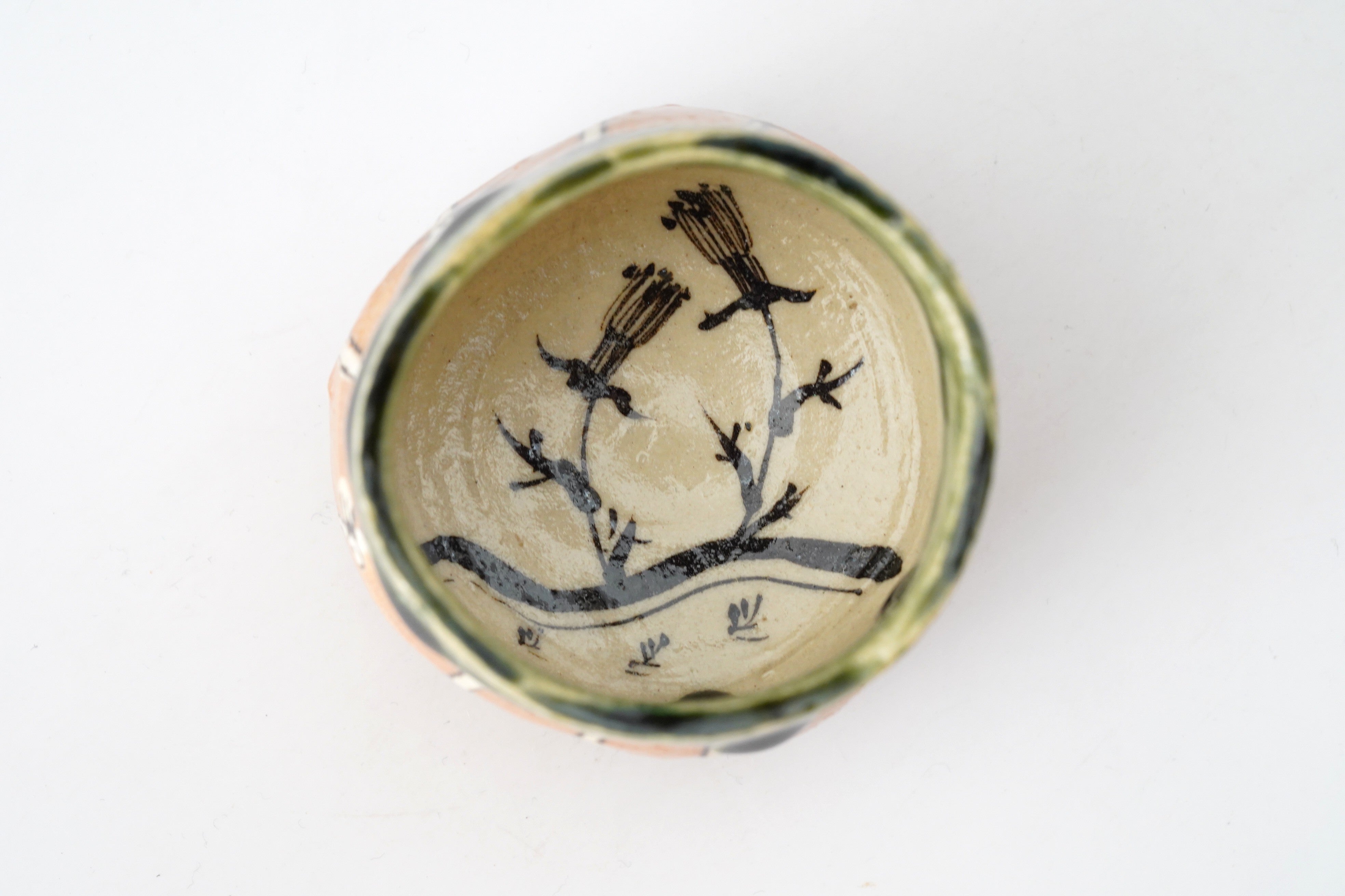 澤克典】織部ぐい呑 – うつわ御結