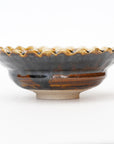 【Shuichi Okamoto】Ao-Karatsu squared small bowl