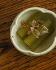 【Kazuhiko Kudo】White birch white Japanese quince mini bowl