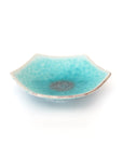 turquoise small hexagonal plate