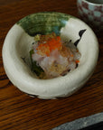 【西岡悠】織部風船鉢