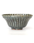 【杉本太郎】菊花深鉢 緑